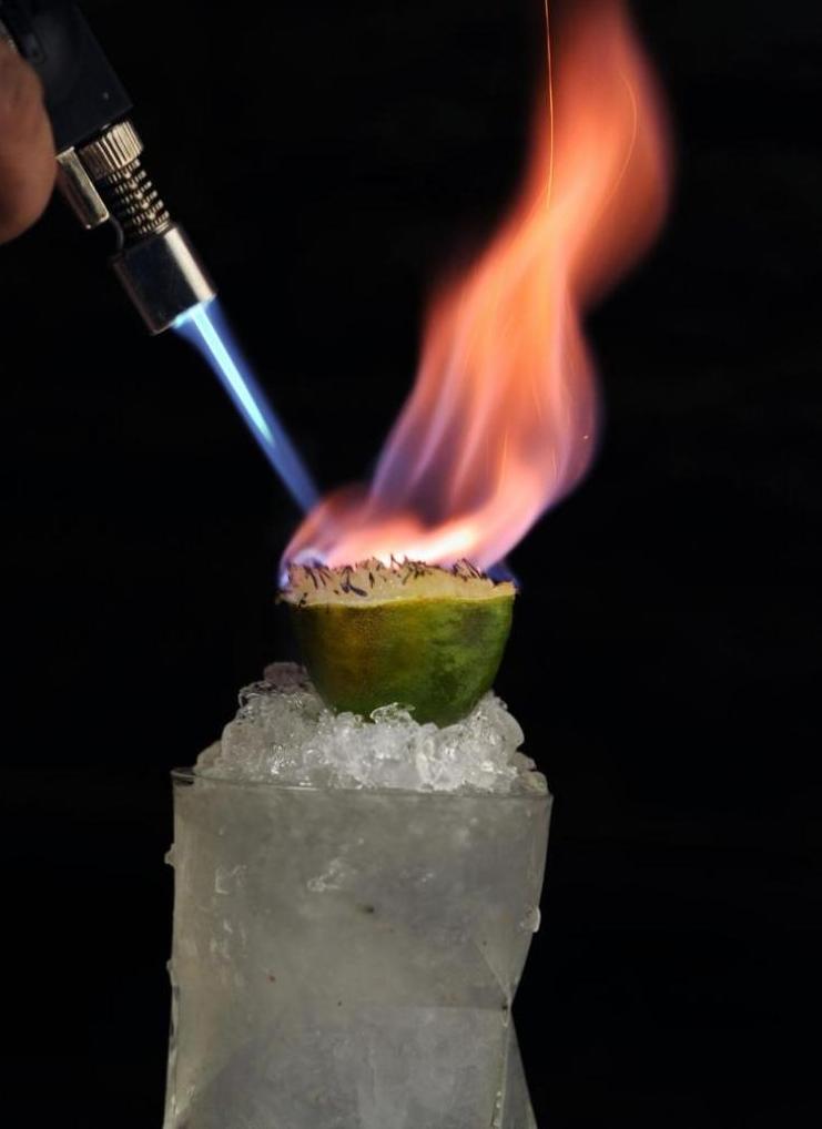 Flaming Torch · Alchemy & Cocktail Equipment Shop